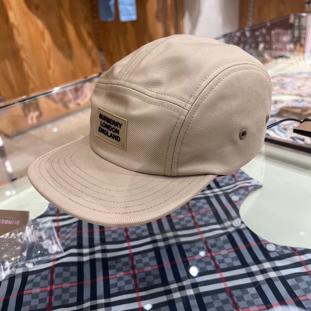 burberry cotton camp cap - Picture 4 of 5